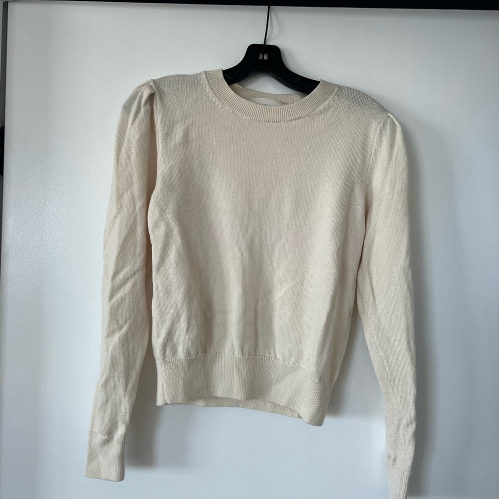 Wilfred Cream Crew Neck Sweater